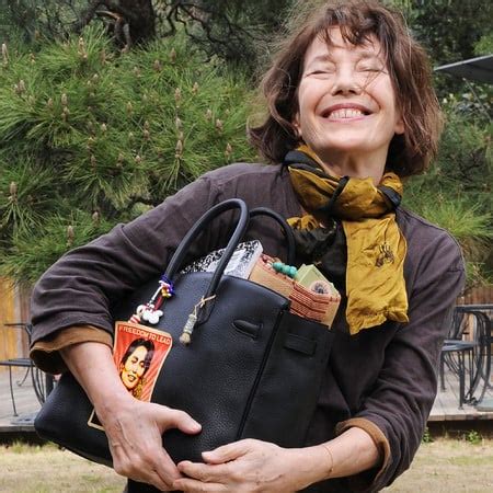 jane Birkin with her bag